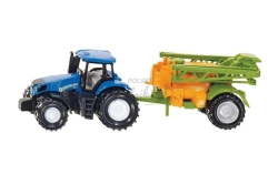 Traktor New Holland z opryskiwaczem polowym